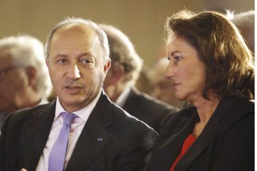 Laurent Fabius et Ségolène Royal.