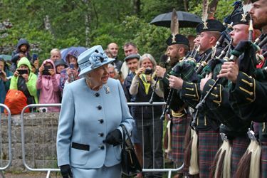La reine Elizabeth II à Balmoral, le 6 août 2019