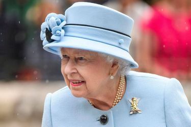 Le chapeau de la reine Elizabeth II à Balmoral, le 6 août 2019