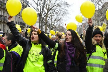 Mobilisation des "Femmes Gilets jaunes", dimanche dernier.