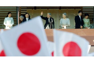 L'Empereur Akihito a également fêté la nouvelle année à Tokyo.