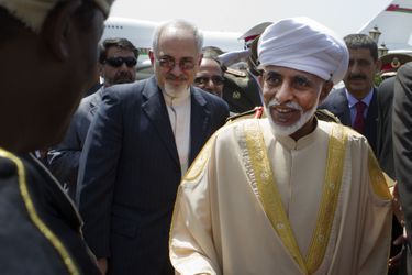 Le sultan Qaboos bin Said Al Said à Téhéran le 25 août 2013