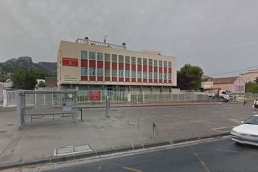 Le lycée Camille-Jullian de Marseille, où a eu lieu le drame 