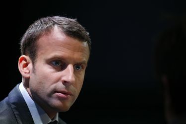 Emmanuel Macron, le 1er décembre 