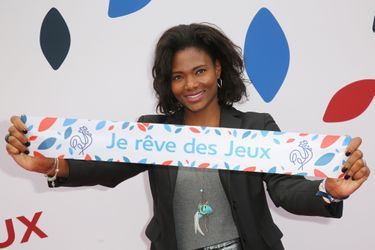 Muriel Hurtis à la soirée de lancement de la campagne de mobilisation autour de la candidature de Paris aux jeux Olympiques de 2024