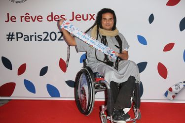 Ryadh Sallem à la soirée de lancement de la campagne de mobilisation autour de la candidature de Paris aux jeux Olympiques de 2024