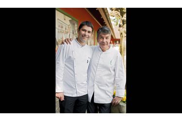 Régis Marcon et son fils Jacques, c’est leur patronyme et le nom de leur restaurant à Saint-Bonnet-le-Froid.
