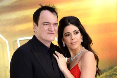 Quentin Tarantino et son épouse Daniella Pick à Londres, le 30 juillet 2019.