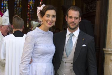 La princesse Claire et le prince Félix de Luxembourg à Luxembourg, le 23 juin 2016