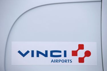 Le logo de Vinci airports (photo d&#039;illustration)