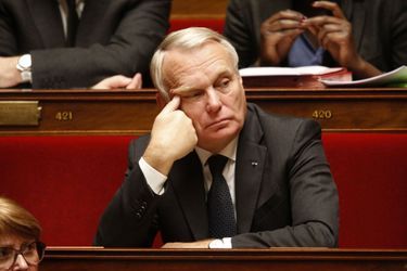 Jean-Marc Ayrault à l&#039;Assemblée nationale le 18 novembre.