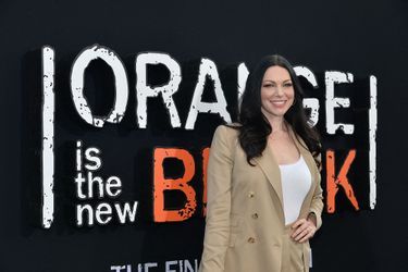 Laura Prepon lors de la première d&#039;«Orange is the new black» à New York, le 25 juillet 2019.