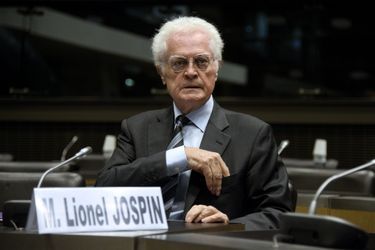 Lionel Jospin, photographié en octobre 2014 à Paris. 