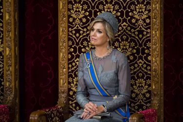 La reine Maxima des Pays-Bas à La Haye, le 19 septembre 2017