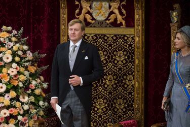 La reine Maxima et le roi Willem-Alexander des Pays-Bas à La Haye, le 19 septembre 2017