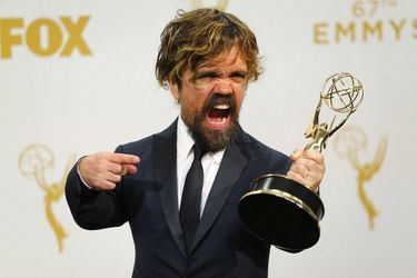 Peter Dinklage ("Game of Thrones") à la cérémonie des Emmy Awards, le 20 septembre 2015