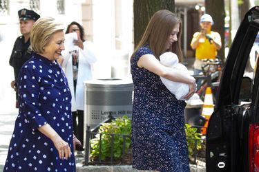 Hillary et Chelsea Clinton à New York, le 25 juillet 2019.