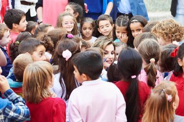La reine Letizia d&#039;Espagne à Palencia, le 21 septembre 2015