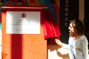 La reine Letizia d&#039;Espagne à Palencia, le 21 septembre 2015