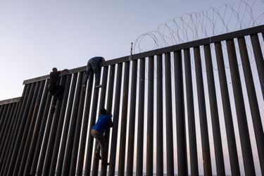 Mur à Playas de Tijuana, à la bordure du Mexique et des Etats-Unis, le 19 novembre 2018