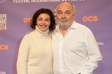 Saïda Jawad et Gérard Jugnot au Festival de l'Alpe d'Huez en janvier dernier