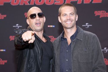 Vin Diesel et Paul Walker à la première de &quot;Fast &amp; Furious 5&quot; en 2011