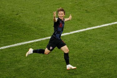 Luka Modric a marqué deux buts lors de la Coupe du monde.