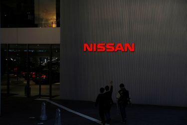 Les quartiers généraux de Nissan à Yokohama au Japon.