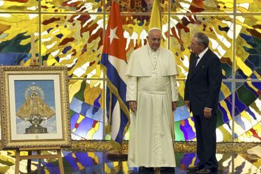 Quand Fidel Castro reçoit le pape François à son domicile  - En images 