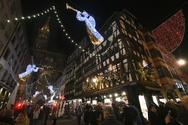Le marché de Noël de Strasbourg.