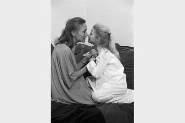 Brigitte Fossey et sa fille