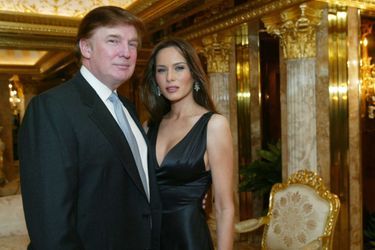 Donald Trump et Melania Knauss en 2003.