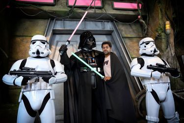 Jamel Debbouze à Disneyland Paris pour la rentrée Star Wars