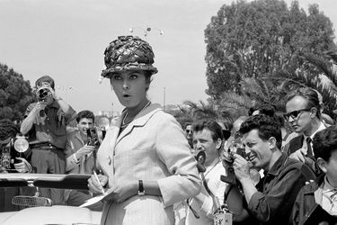 Le 14ème Festival de Cannes 1961 en présence de Sophia Loren