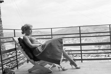 Romy Schneider au 10ème Festival de Cannes 1957