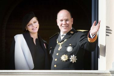 La princesse Charlene et le prince Albert le 19 novembre dernier.