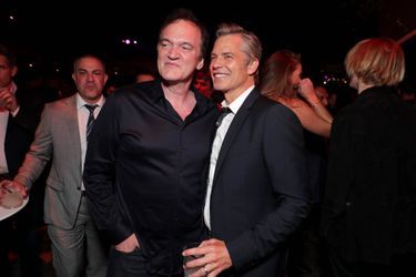 Quentin Tarantino et Timothy Olyphant