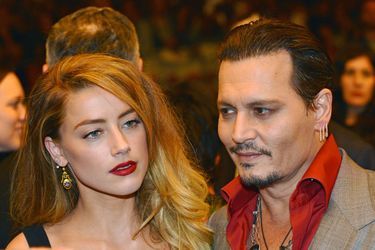 Amber Heard et Johnny Depp à Toronto le 14 septembre 2015