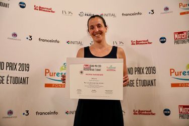 Cérémonie du Grand Prix 2019 du Photoreportage Etudiant, Mairie de Paris, le 9 juillet 2019