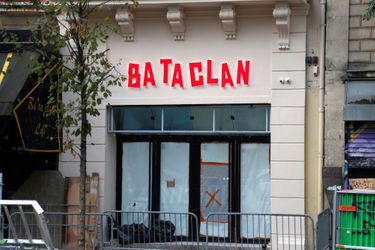 La nouvelle devanture du Bataclan a été dévoilée, ce jeudi.