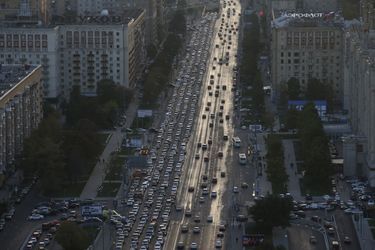 Les attaques ont lieu sur une autoroute quittant Moscou (image d'illustration).