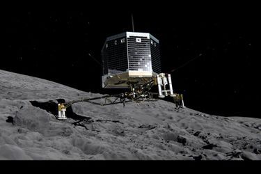 Le robot Philae est parvenu à se poser sur la comète Tchouri.