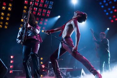 Rami Malek dans la peau de Freddie Mercury pour "Bohemian Rhapsody".