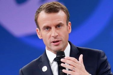 Emmanuel Macron a ouvert le forum sur la paix.