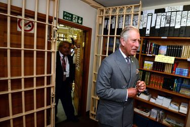 Le prince Charles à la prison de Leeds, le 10 septembre 2015