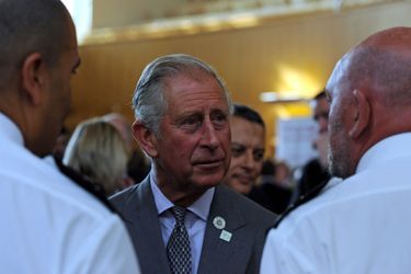 Le prince Charles à la prison de Leeds, le 10 septembre 2015