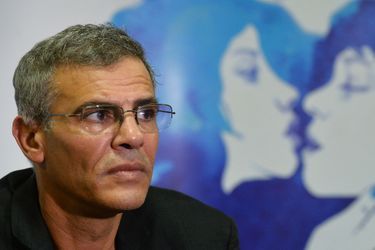 Le réalisateur Abdellatif Kechiche, ici en conférence de presse en octobre 2013. 