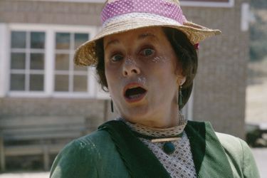 Katherine MacGregor dans le rôle de madame Oleson. 