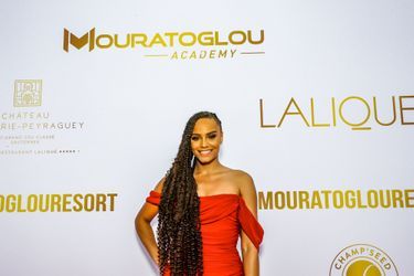 Alicia Aylies au gala annuel du Mouratoglou Resort à Biot le 23 juin 2019