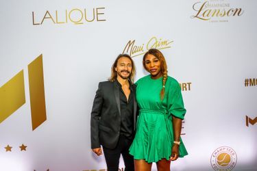Bob Sinclar et Serena Williams au gala annuel du Mouratoglou Resort à Biot le 23 juin 2019